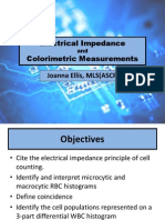 Electrical Impedance and Colorimetric Measurements