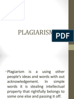 Plagiarism