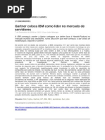 Pesquisas Ibm - Concorrentes e Clientes