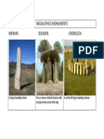 Megalithics Monuments