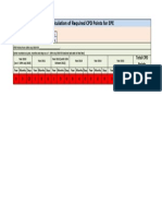Calculation of Required CPD Points For EPE