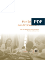 Plan Educativo Jurisdiccional 2013