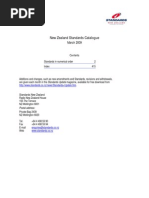 Download Standards New Zeal and Catalogue at March 2009 by allistair_d SN17191268 doc pdf