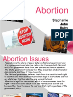 Abortion Group Presentation Fall 2013