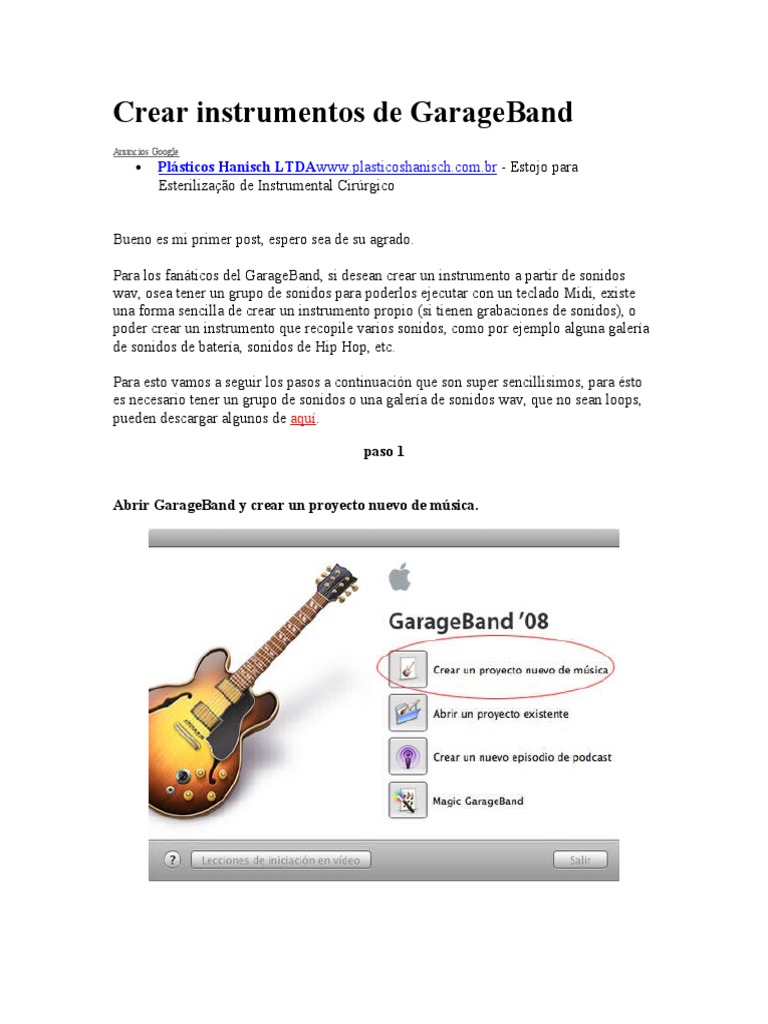 Garageband V10. 0