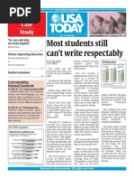 Most Students Can't Write