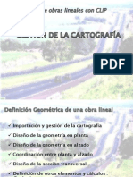 Gestión de Cartografía