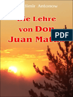 Die Lehre Von Don Juan Matus (German Edition)