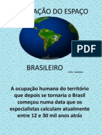 ocupação do espaço