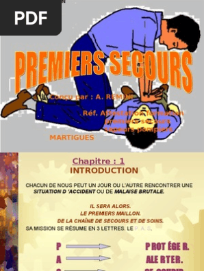 Premiers Secours Pdf Saignement Brulure