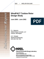 WindPACT Turbine Rotor Design Study