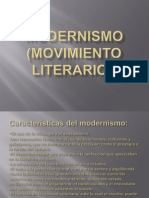 Modernismo (Movimiento Literario)