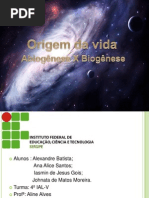 Biogenese e Abiogenese
