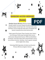 Random Access Memory (Melayu:Ingatan Capaian