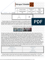 Method of Making Nitrogen Triiodide