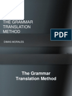 The Grammar Translation Method - Dimas Morales