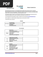 MakeCocktailsAtHome Cocktail List 20121