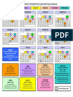 2013-2014 Si Meeting Schedule