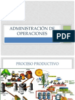 Administración de Operaciones