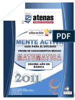 Guía matemática SEC 2010-2011