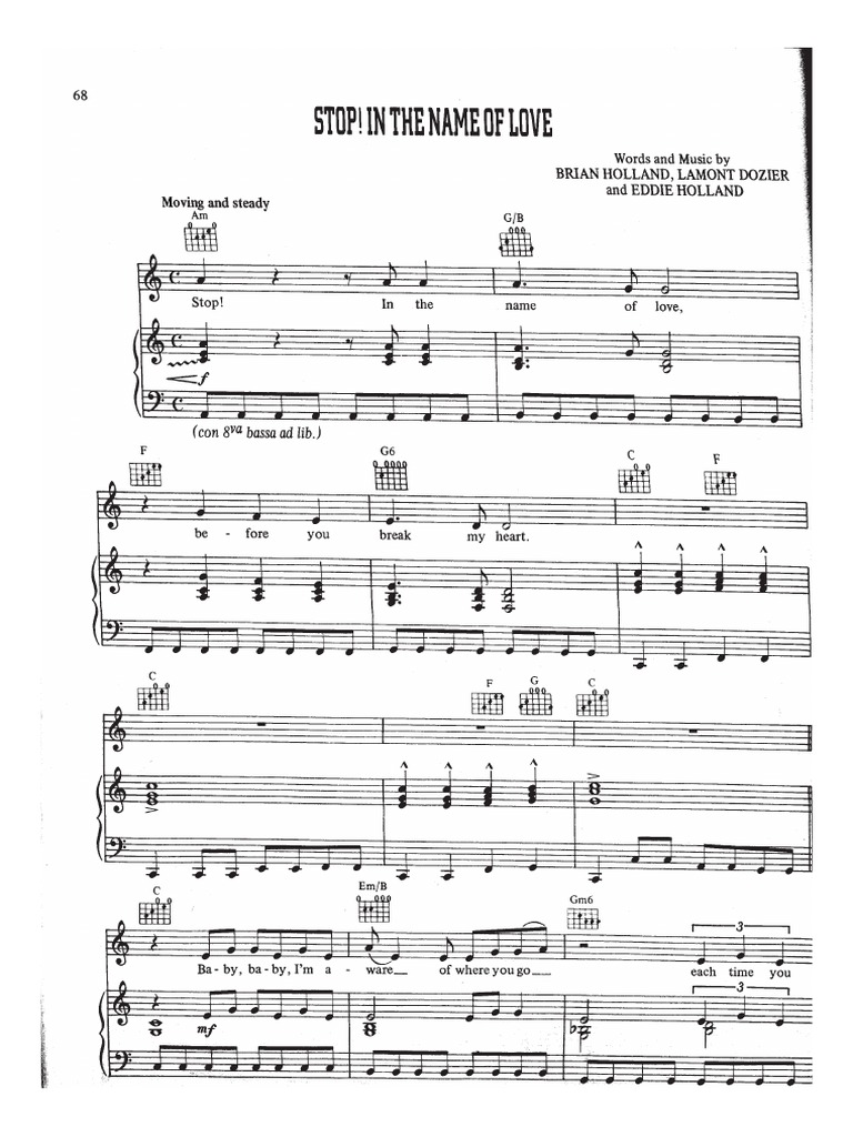 049 - Stop in The Name of Love | PDF | Foreign Language Studies