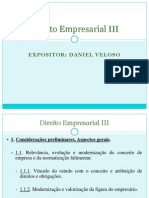 Roteiro - Direito Empreasarial III - PPP - FG - 13