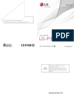 LG P350 Optimus Me User Manual