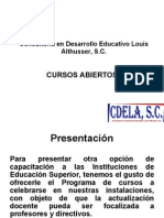 Cursos Abiertos 2009