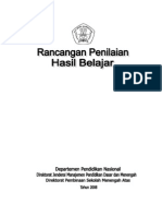 Download Rancangan Penilaian Hasil Belajar - Depdiknas 2008 by Sopyan M Asyari SN172013220 doc pdf