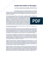 Tipos de Sociedades Mercantiles en Nicaragua