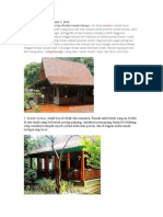 Rumah Adat Betawi Terdapat 2