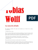 La Casa de Al Lado Tobias Wolff