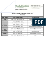 Jadual Exam Final Year Tahun5