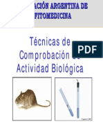 Tecnicas Comprobacion Actividad Biologica