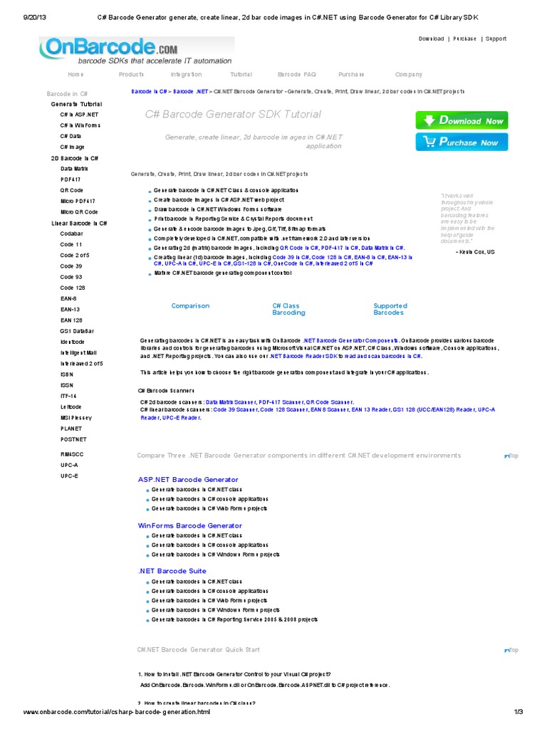 C# Barcode Generator Generate, Create Linear, 2d Bar Code Images in C# ...