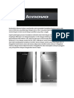 Perlahan Spesifikasi Utama Lenovo K910 Terungkap