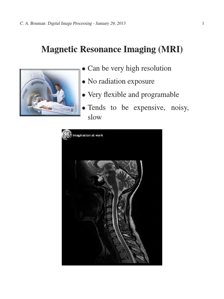 Magnetic Resonance Imaging | PDF | Magnetic Resonance Imaging | Medical ...