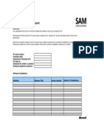 PC Software Inventory Spreadsheet Template