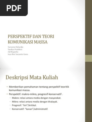 Komunikasimassa Perspektifkm 130515213254 Phpapp02 Pdf