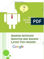 Android Interview Question And Answer Latest For fresher
