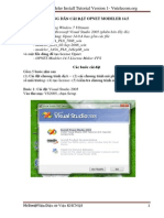 Opnet Install Tutorial PDF