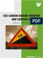 CO2 Carbon Dioxide Monitor and Controller