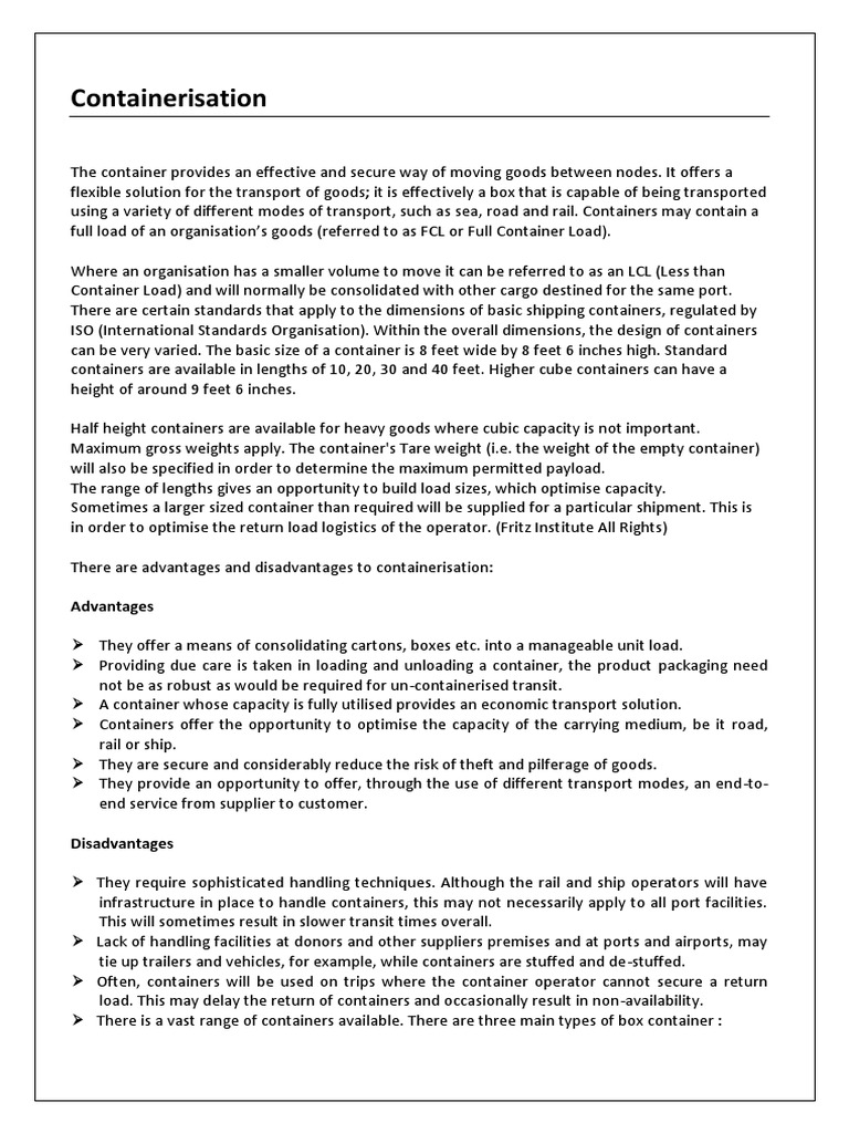 Container | PDF