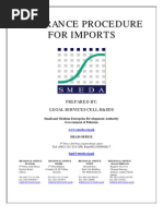 Download Custom Clearance Procedure for Import by Usman SN17206316 doc pdf