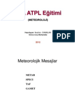 22 Meteorological Messages - Jaa Atpl Meteorology - Ibrahim Camalan