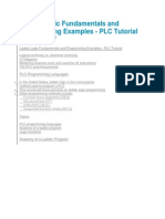 Ladder Logic Fundamentals and Programming Examples