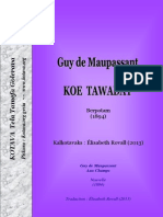 Koe tawaday (Guy de Maupassant) ~ Aux Champs