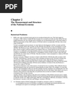 The Measurement and Structure of The National Economy: Numerical Problems