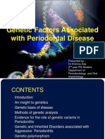 Genetic Factors Associated With Periodontal Diseases