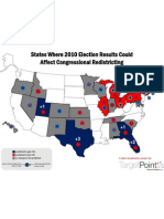 2010 Elections & Redistricting